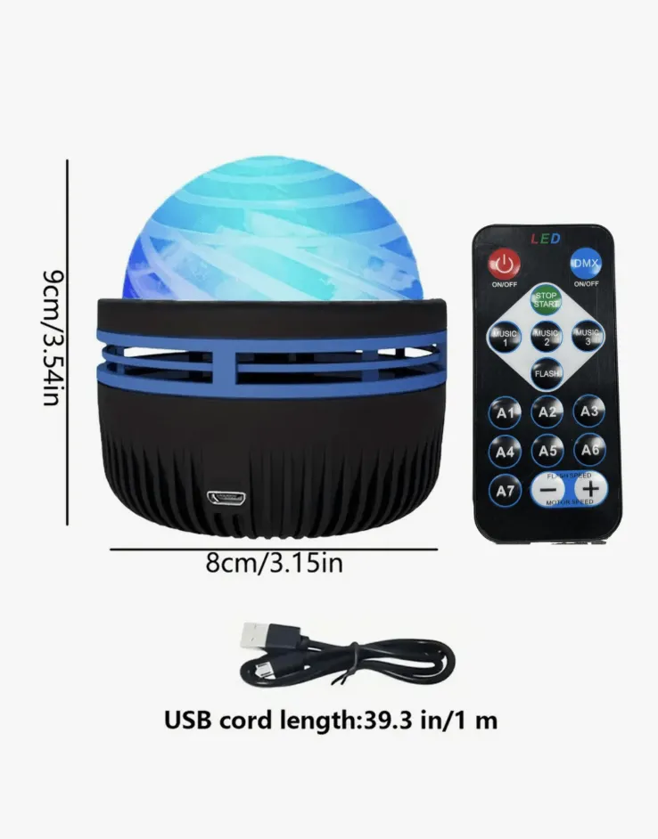 Calming light projector